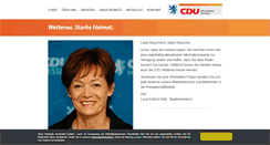 Desktop Screenshot of cduwetterau.de
